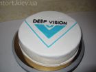 Торт для компании "Deep Vision"