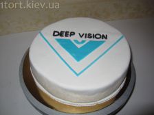 Торт для компании "Deep Vision"
