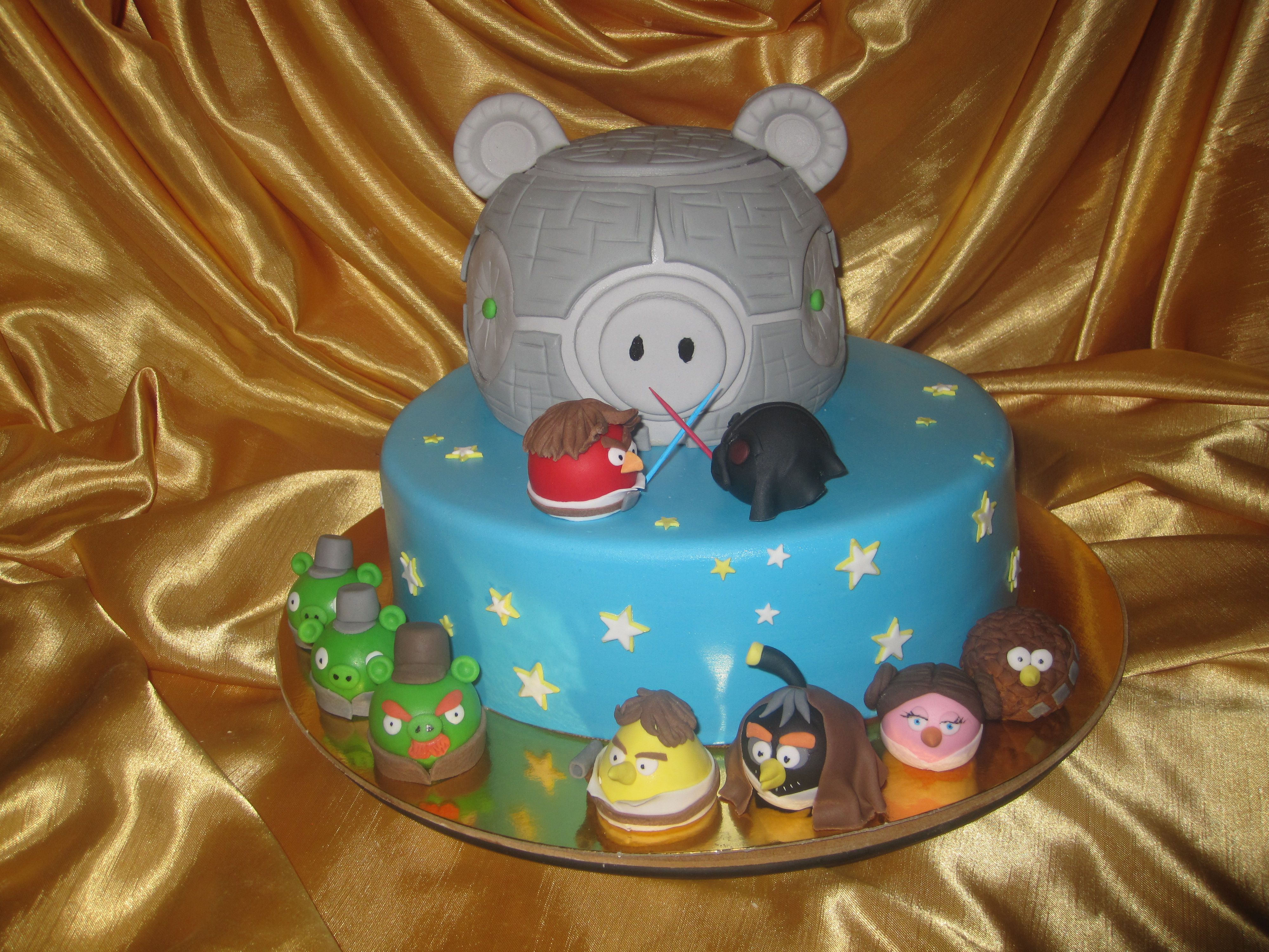 Торт Angry Birds