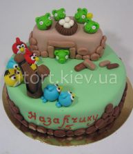Торт Энгри бердс (Angry Birds )
