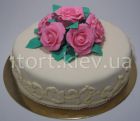 Торт классика с розами